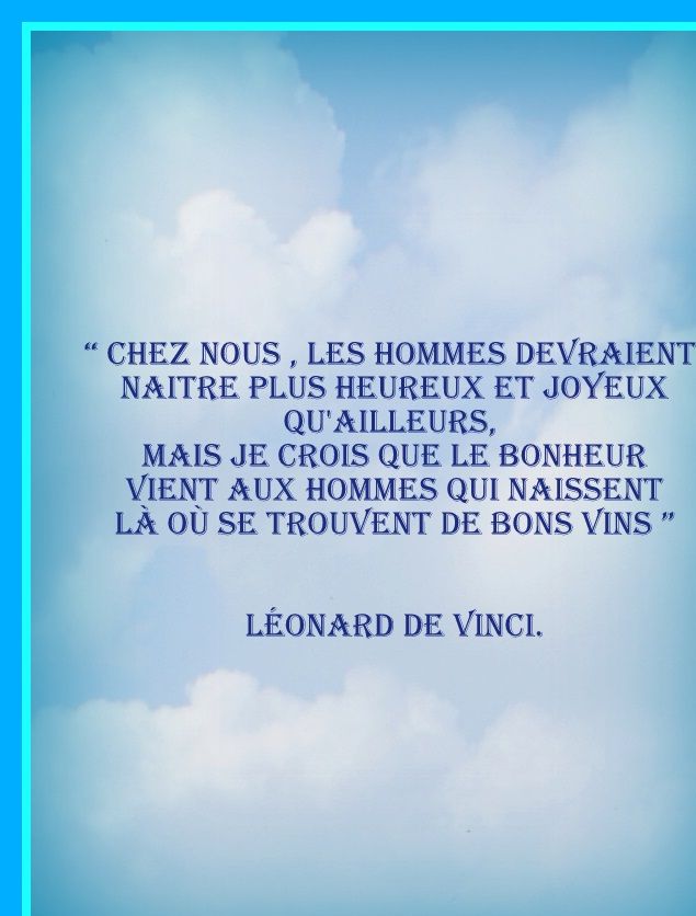 Léonard de vinci était un génie mais aussi un homme lucide !