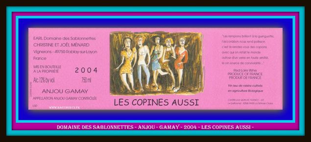 Gamay - 2004 - Anjou Gamay -