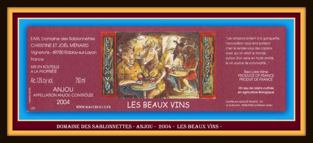 Les Beaux vins - Cabernet - Sauvignon - 2006 - Anjou - 