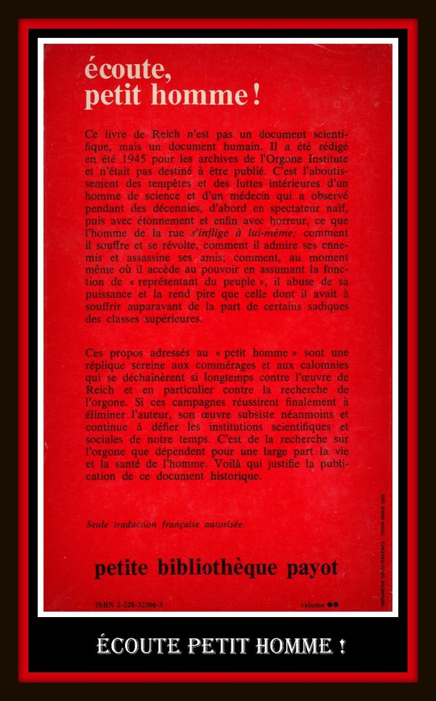 Verso DU LIVRE - écoute , petit homme avec références .
Nous Sommes ce que nous acceptons et / ou refusons d'être !!!
                                   Bacchus13 .