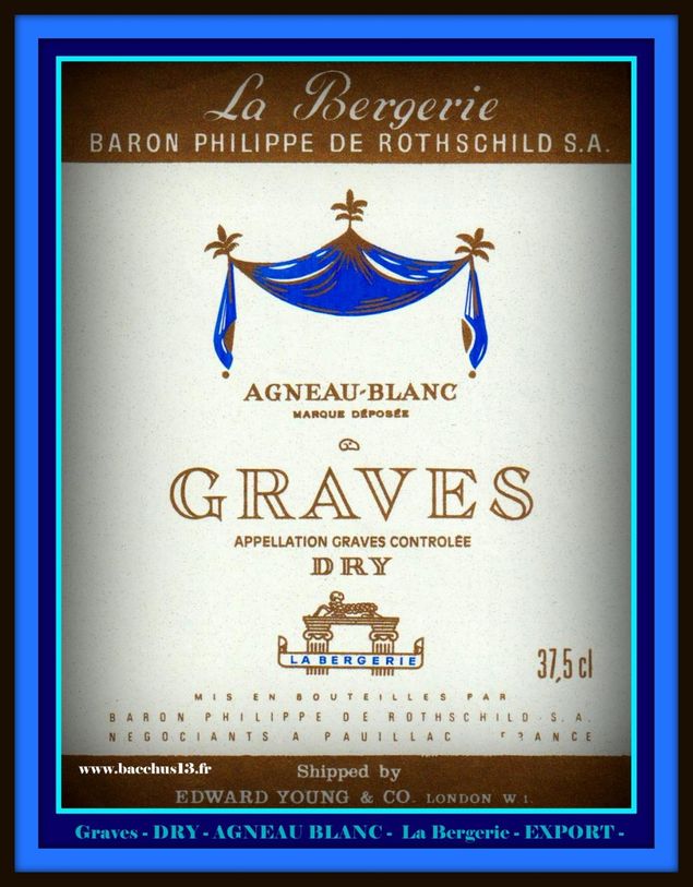 Graves Dry - Agneau Blanc - Négoce - La Bergerie -