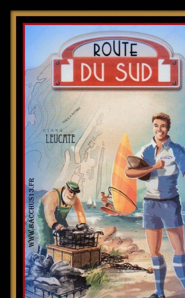 Route du Sud - Cépage Muscat Sec - Pays d'Oc - IGP - Les Vignerons de la Méditerranée - Narbonne - 