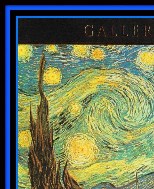 Collection Gallerie - Cave du Mistral - Merlot - 1994 - La Nuit étoilée de Vincent Van Gogh -