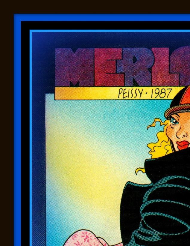MERLOT - 1987 - J.C. CROUSAZ - Illustration de AB' AIGRE - PEISSY - SUISSE - 