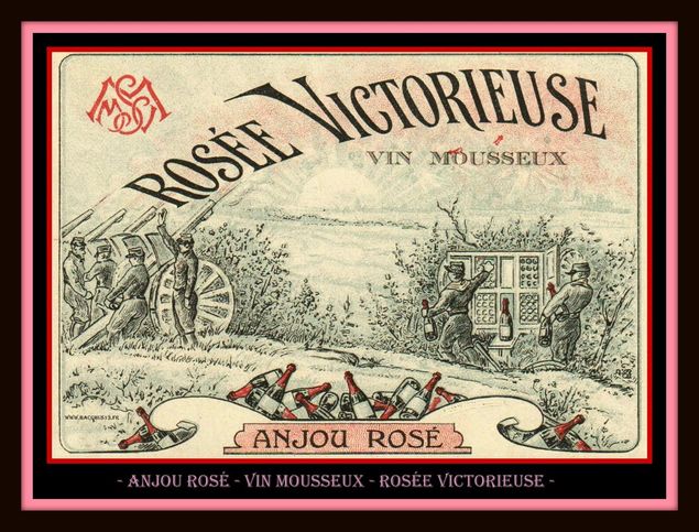  Ancienne étiquette d'Anjou Rosé - 