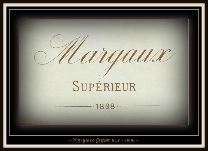  Margaux Supérieur - 1898 - 