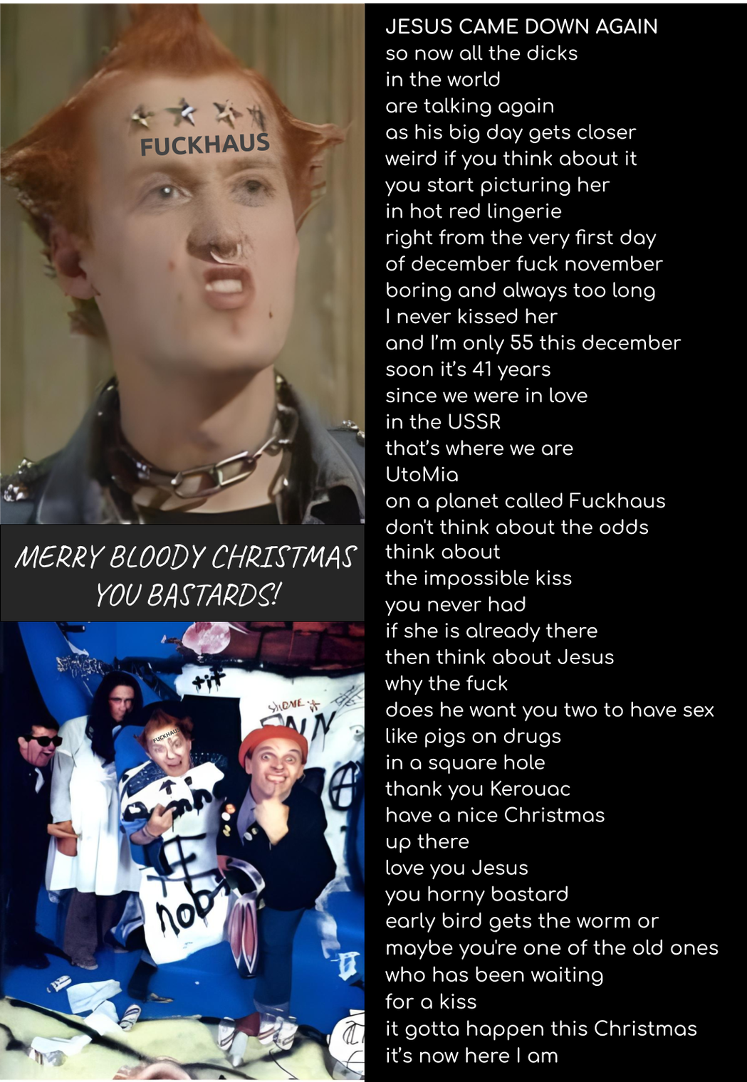 Jesus and Fuckhaus