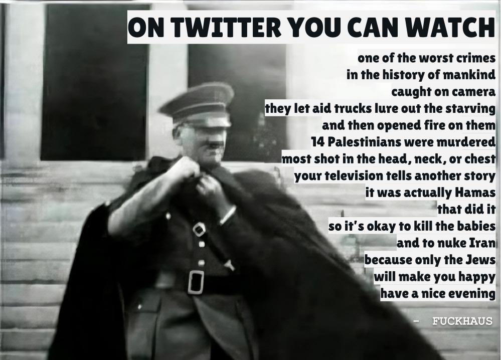 One of the worst crimes  in the history of mankind  caught on camera