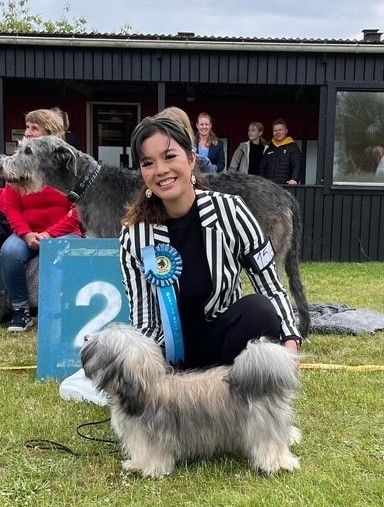 Baekhagens Anya's Golden Benny. Best In Show 2!