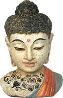 Head Buddha in cement. Size H29, L20, W17 cm. Price Exwork 66.000 IDR. Price FOB 5,35 usd excl packing. Order code CP011.