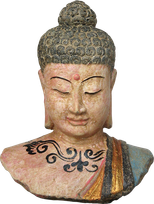 Buddha Torso in cement. Size H15, L12, W7 cm. Price Exwork 31.250 IDR. Price FOB 2,35 usd excl packing. Order code CP014.