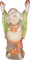 Happy Buddha. Size H30 cm. Price Exwork 75.000 IDR. Price FOB 6,10 usd excl packing. Order code CP065.