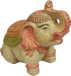 Elephant in cement. Size H20, L22, W13 cm. Price Exwork 48.000 IDR. Price FOB 3,85 usd excl packing. Art. code: CP069.