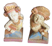 Couple Janger Bali in cement. Size H11 cm . Set of 2 pcs. Price Exwork 54.000 IDR. Price FOB 3,90 usd excl packing. Art. code: CP086.