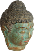 Buddha head in cement. Size H10, L7, W7 cm. Price Exwork 24.000 IDR. Price  FOB 1,75 usd excl packing, art. code CP102B. Size H12, L9, W8 cm. Price Exwork 30.000 IDR. Price  FOB 2,20 usd excl packing, art. code CP103B. Size H15, L10, W9 cm. Price Exwork 36.000 IDR. Price  FOB 2,70 usd excl packing, art. code CP104B.