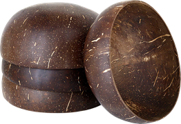 Cocobowl for eating. Art. code ZCB001. Size D aprox 10-12, height 6 cm. Price FOB 0,70 usd. Art. code ZCB002. Size D aprox 13-13,5, height 6 cm. Price FOB 0,90 usd. Art. code ZCB003. Size D aprox 14, height 6 cm. Price FOB 0,95 usd. 