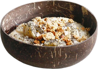 Cocobowl for eating. Art. code ZCB001. Size D aprox 10-12, height 6 cm. Price FOB 0,70 usd. Art. code ZCB002. Size D aprox 13-13,5, height 6 cm. Price FOB 0,90 usd. Art. code ZCB003. Size D aprox 14, height 6 cm. Price FOB 0,95 usd. 