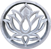 Art. Code EB-PL-LO01-015GR1 Small Plaque Lotus.