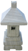 Garden Lantern Lavastone GL08. Size H60cm. 
