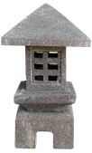 Garden Lantern Lavastone GL12— Size H40cm. 