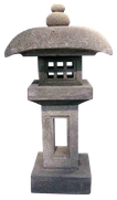 Garden Lantern Lavastone GL-1353-120. Size H120cm.