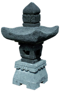 Garden Lantern Lavastone GL-AQ84-45. Size H45cm.  GL-AQ84-60. Size H60cm. 