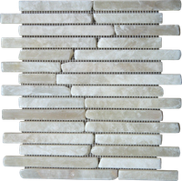 Parquet Mosaic 1.7 cm Interlock Onyx Stone – Order code: PAM7I-03A