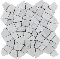 Puzzle Mosaic White Marble – Order code: PZMI-04-W