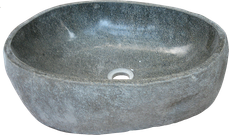 Washbasin riverstone. Size Medium aprox. 50x40x15 cm. Code WRM. Price FOB 28 usd.