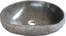 Washbasin riverstone. Size Medium aprox. 50x40x15 cm. Code WRM. Price FOB 28 usd.