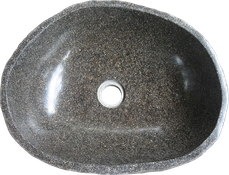 Washbasin riverstone. Size Medium aprox. 50x40x15 cm. Code WRM. Price FOB 28 usd.
