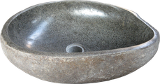 Washbasin riverstone. Size Medium aprox. 50x40x15 cm. Code WRM. Price FOB 28 usd.