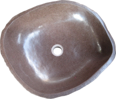 Washbasin riverstone. Size Medium aprox. 50x40x15 cm. Code WRM. Price FOB 28 usd.