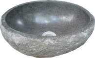 Washbasin riverstone. Size Medium aprox. max 35x35x15 cm. Code WRXS. Price FOB 19,00 usd.