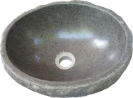 Washbasin riverstone. Size Medium aprox. max 35x35x15 cm. Code WRXS. Price FOB 19,00 usd.