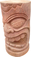 Tiki Coconut statue H 50cm, Diameter 25-27cm. Art. code TC008. Tiki Coconut statue H 60cm, Diameter 25-27cm. Art. code TC009.