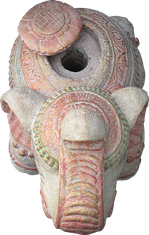 Cement Elephant for flag. Size: L55, H45, W30 cm. Weight 56kg. Price Exwork 360.000 IDR. Price FOB 30,50 usd.  Art. Code CP123. Packing in wooden crate.