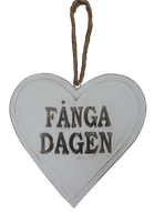 Wooden Heart (MDF) “CARPE DIEM” 1648—Size H16cm, L16cm, W1cm. 