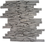 Two tiles put together vertical.