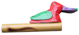 Duck Flute Art. code: ZBP008-size 13.5 x 5.5 x 2 cm. Duck flute without string. Price FOB 0,65 usd.