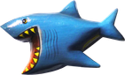 Art. code ZM019. Magnet animal wood shark 1. Size L 8 cm H 5 cm. Price FOB 0,30 usd.
