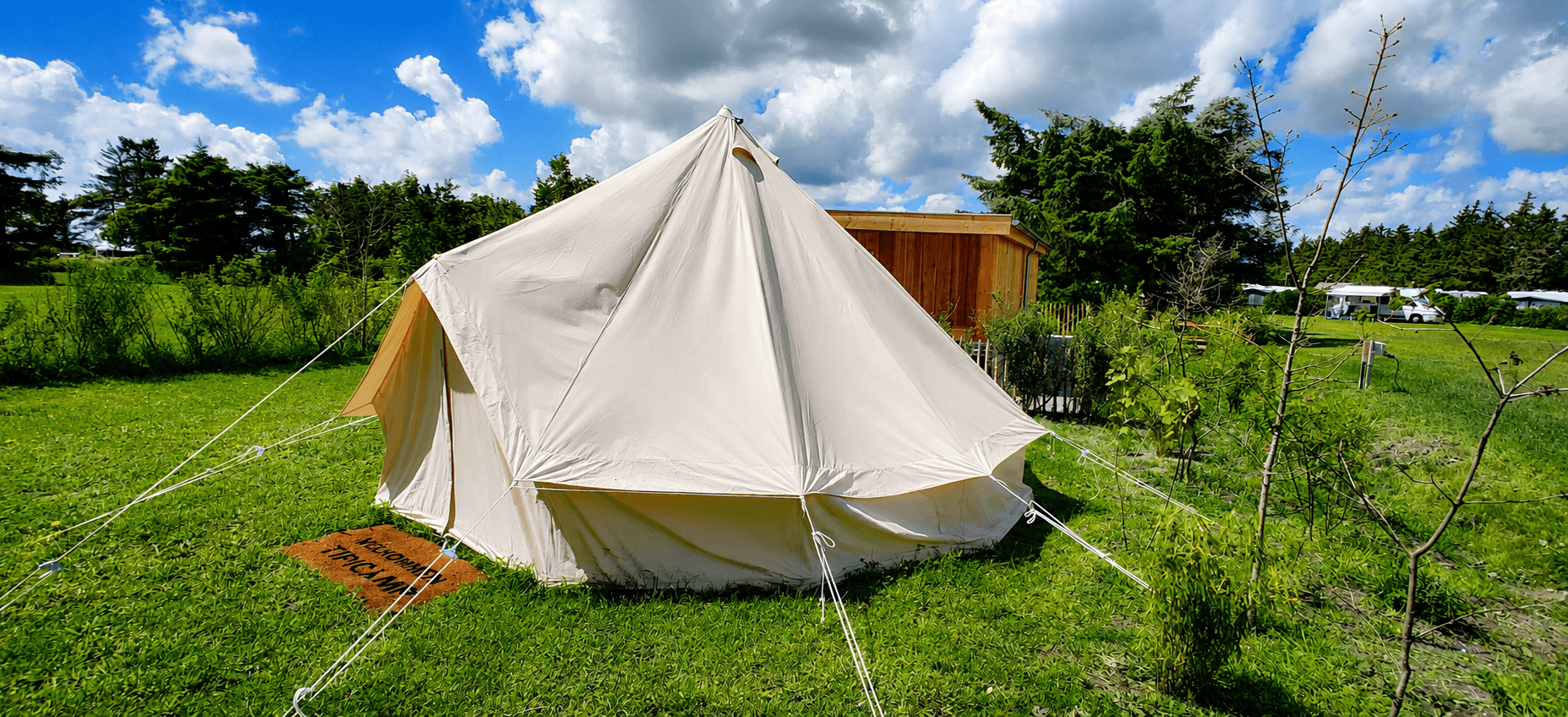 kastje tent KingCamp 4-Season Khan 340GSM Canvas Bell Größe:L: 230 x 90 x 60 cm Hiking gear die Season Glamping Tent with Helium 600 Women's |