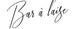 Logo van bar à l'aise