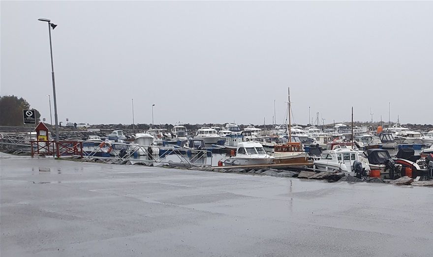 Dagens bilde 28.oktober 2022: Dunkarsundet i regn