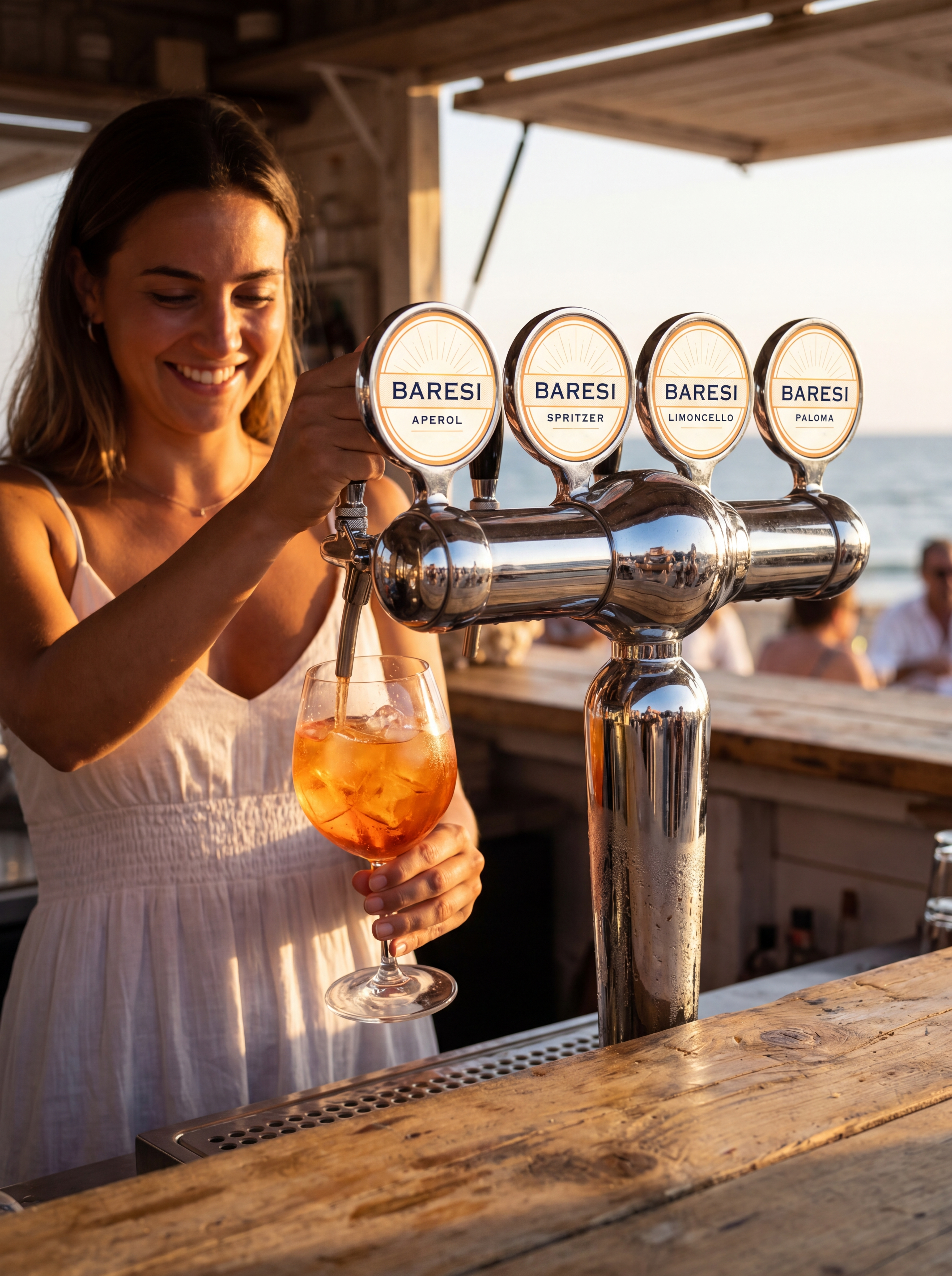 Aperol Spritz op tap