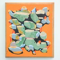 Denie-Put-Parelend-BegeertePoelmans-47x53cm-Mixed-Media-op-paneel