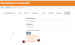 Basket Vlaanderen - account