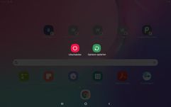 Vergrendelen - ontgrendelen van de tablet