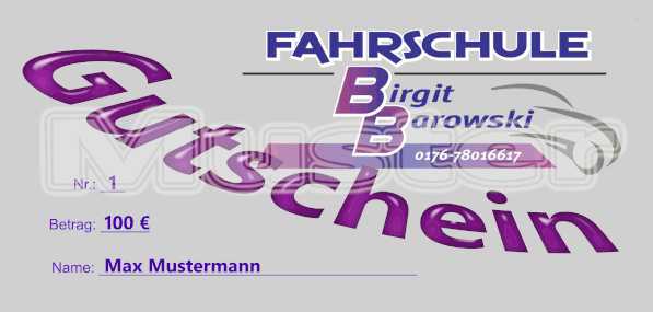 Geschenkgutschein
