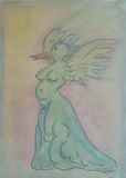 Vogelfrau II